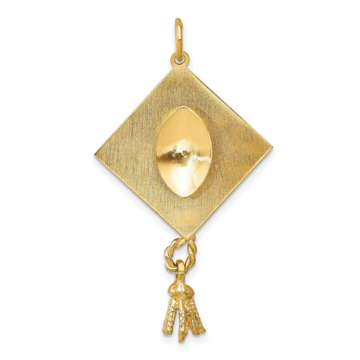 Lovely Rita's Pendants & Charms 14k Yellow Gold Graduation Cap Charm