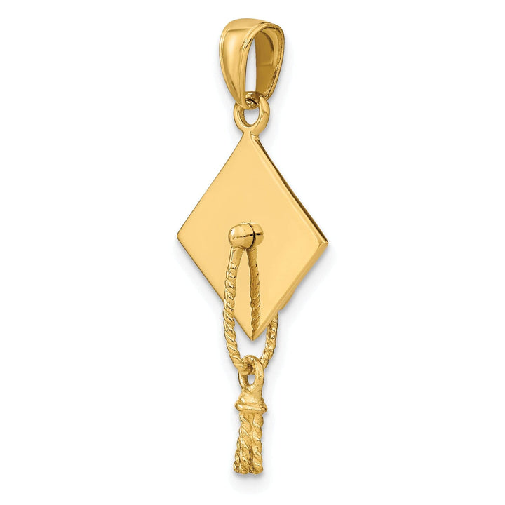 Lovely Rita's Pendants & Charms 14k Yellow Gold Graduation Cap Pendant