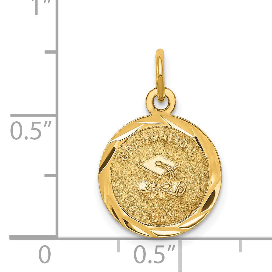Lovely Rita's Pendants & Charms 14k Yellow Gold Graduation Day Charm