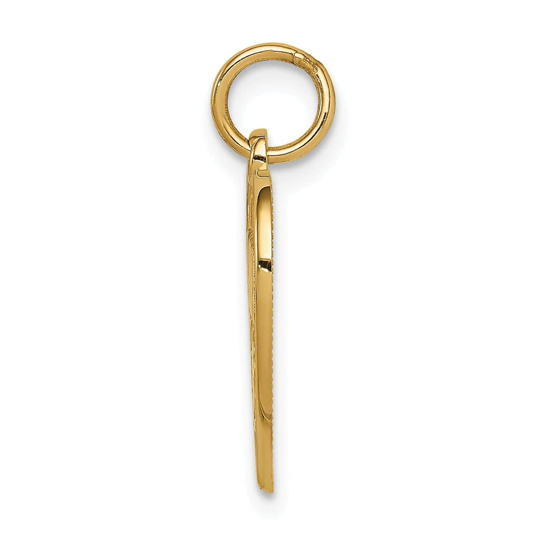 Lovely Rita's Pendants & Charms 14k Yellow Gold Grandma Heart Charm