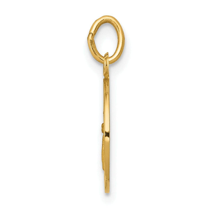 Lovely Rita's Pendants & Charms 14k Yellow Gold Guardian Angel Medal Pendant