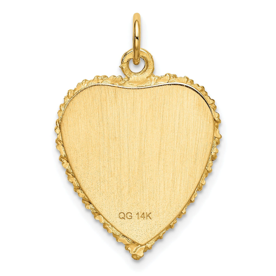 Lovely Rita's Pendants & Charms 14k Yellow Gold Happy 50th Anniversary Charm
