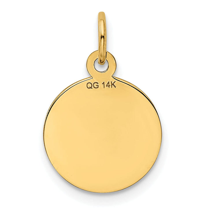 Lovely Rita's Pendants & Charms 14k Yellow Gold Happy Anniversary Charm Pendant