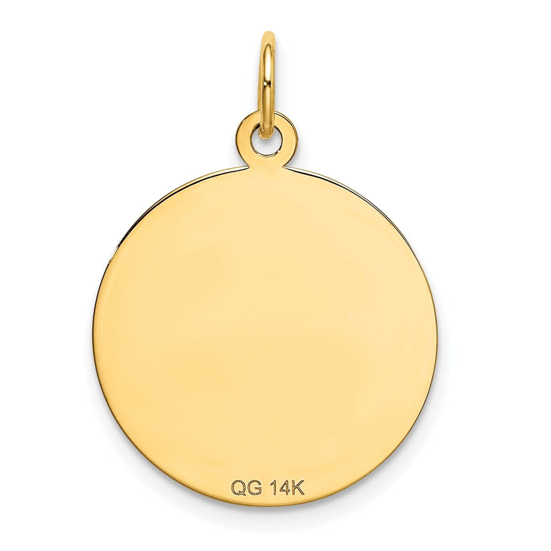 Lovely Rita's Pendants & Charms 14k Yellow Gold Happy Anniversary Charm Pendant