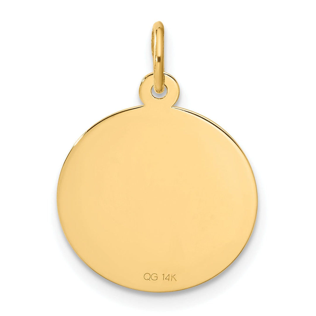 Lovely Rita's Pendants & Charms 14k Yellow Gold Happy Anniversary Charm Pendant