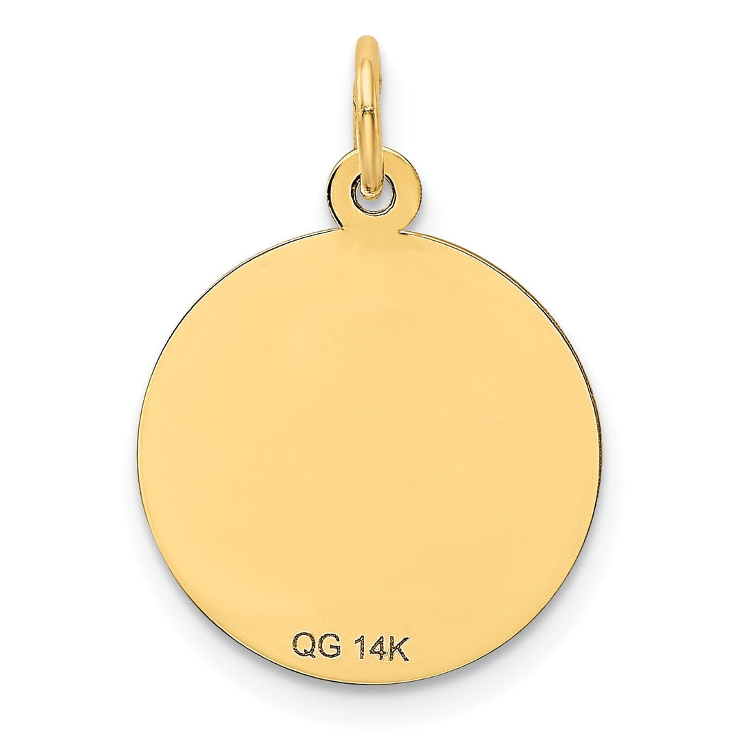 Lovely Rita's Pendants & Charms 14k Yellow Gold Happy Anniversary Charm Pendant