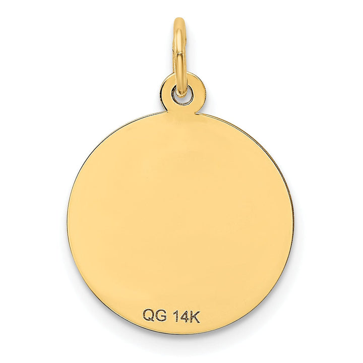 Lovely Rita's Pendants & Charms 14k Yellow Gold Happy Anniversary Charm Pendant