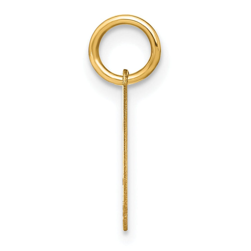 Lovely Rita's Pendants & Charms 14k Yellow Gold Heart Cut-Out Letter H Initial Pendant