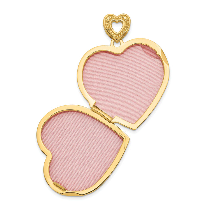 Lovely Rita's Pendants & Charms 14k Yellow Gold Heart Vintage Locket