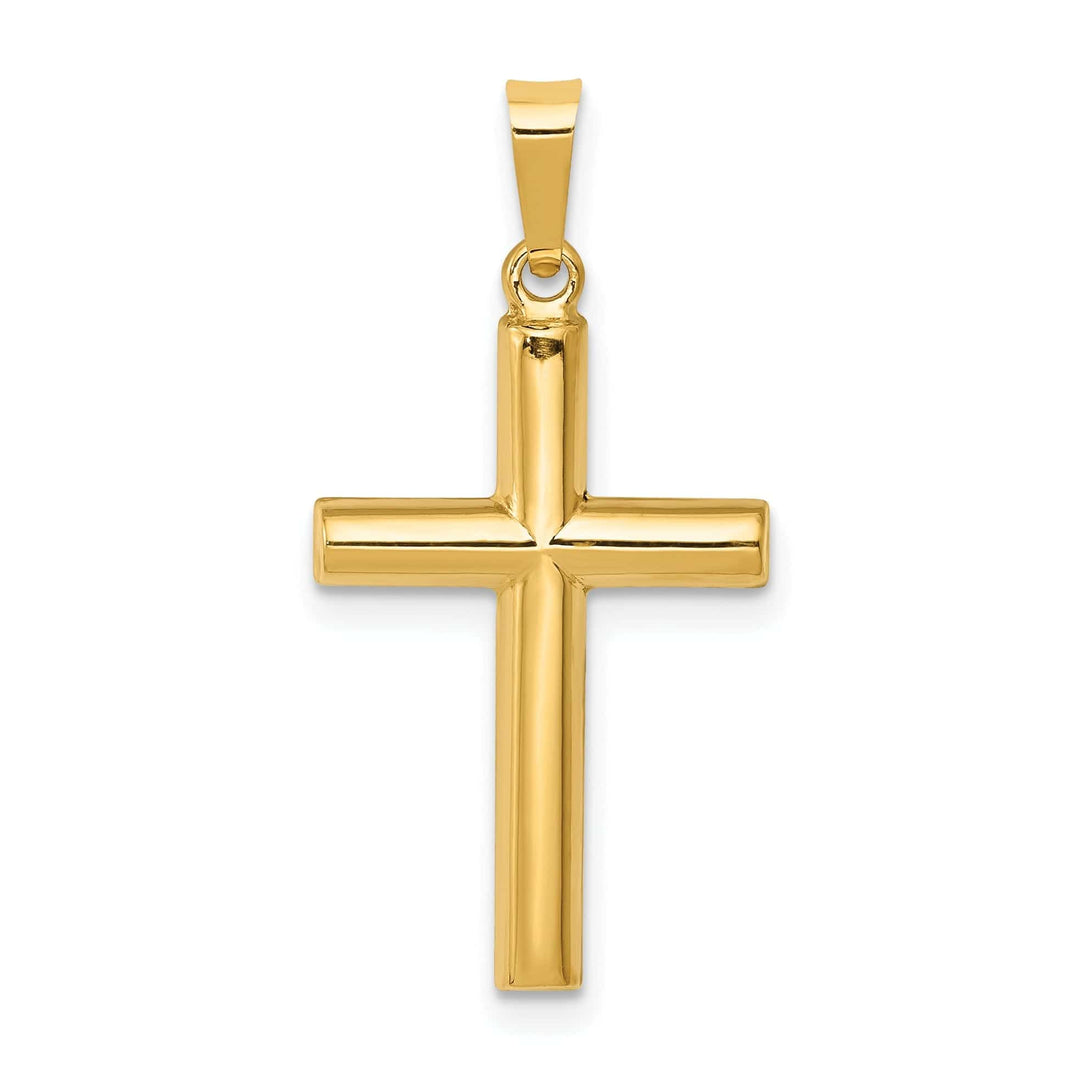 Lovely Rita's Pendants & Charms 14k Yellow Gold Hollow Cross Pendant