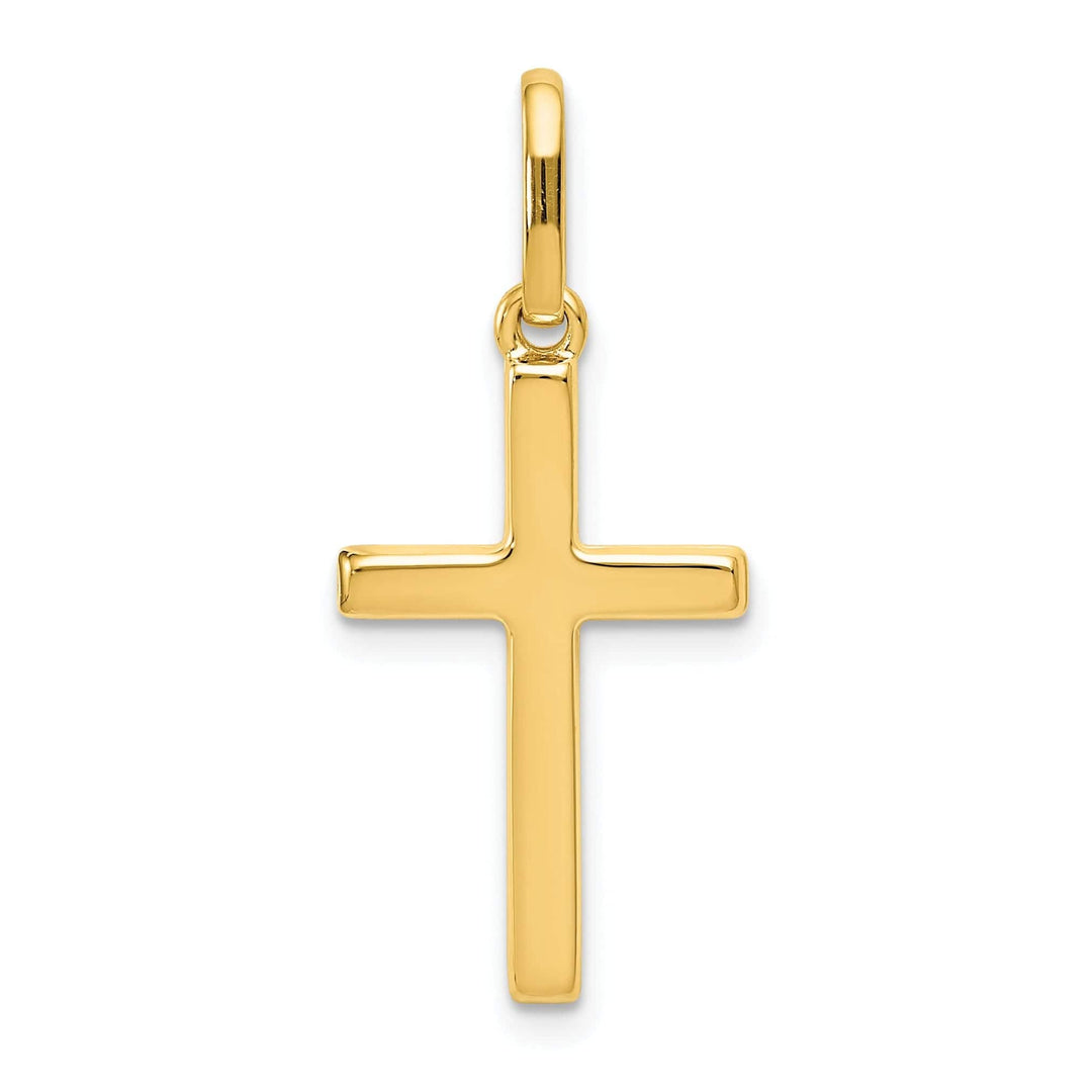 Lovely Rita's Pendants & Charms 14k Yellow Gold Hollow Cross Pendant