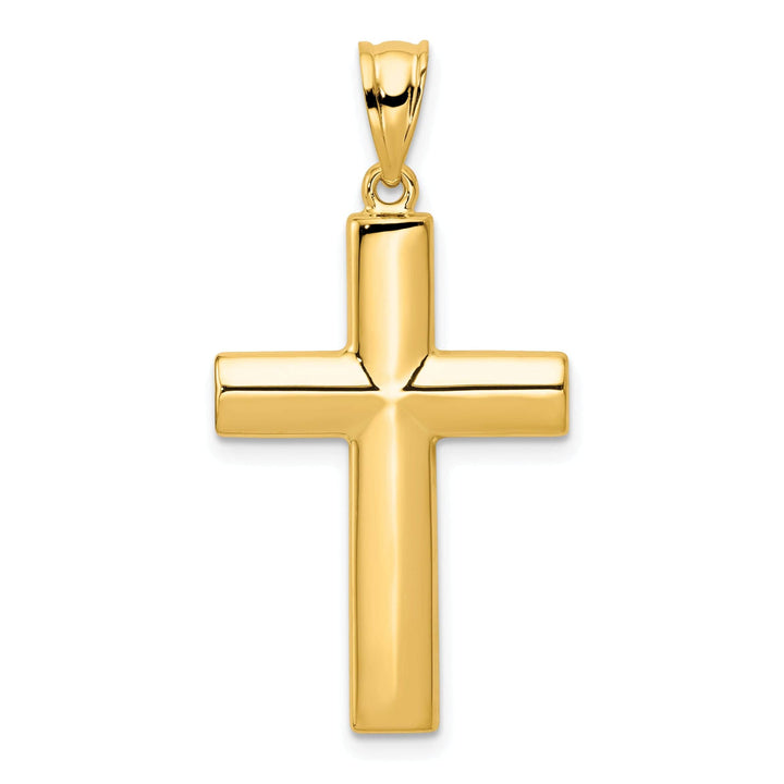 14k Yellow Gold Cross Pendant