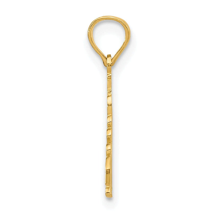 Lovely Rita's Pendants & Charms 14K Yellow Gold I HEART LAKE TAHOE with Dice Design Pendant