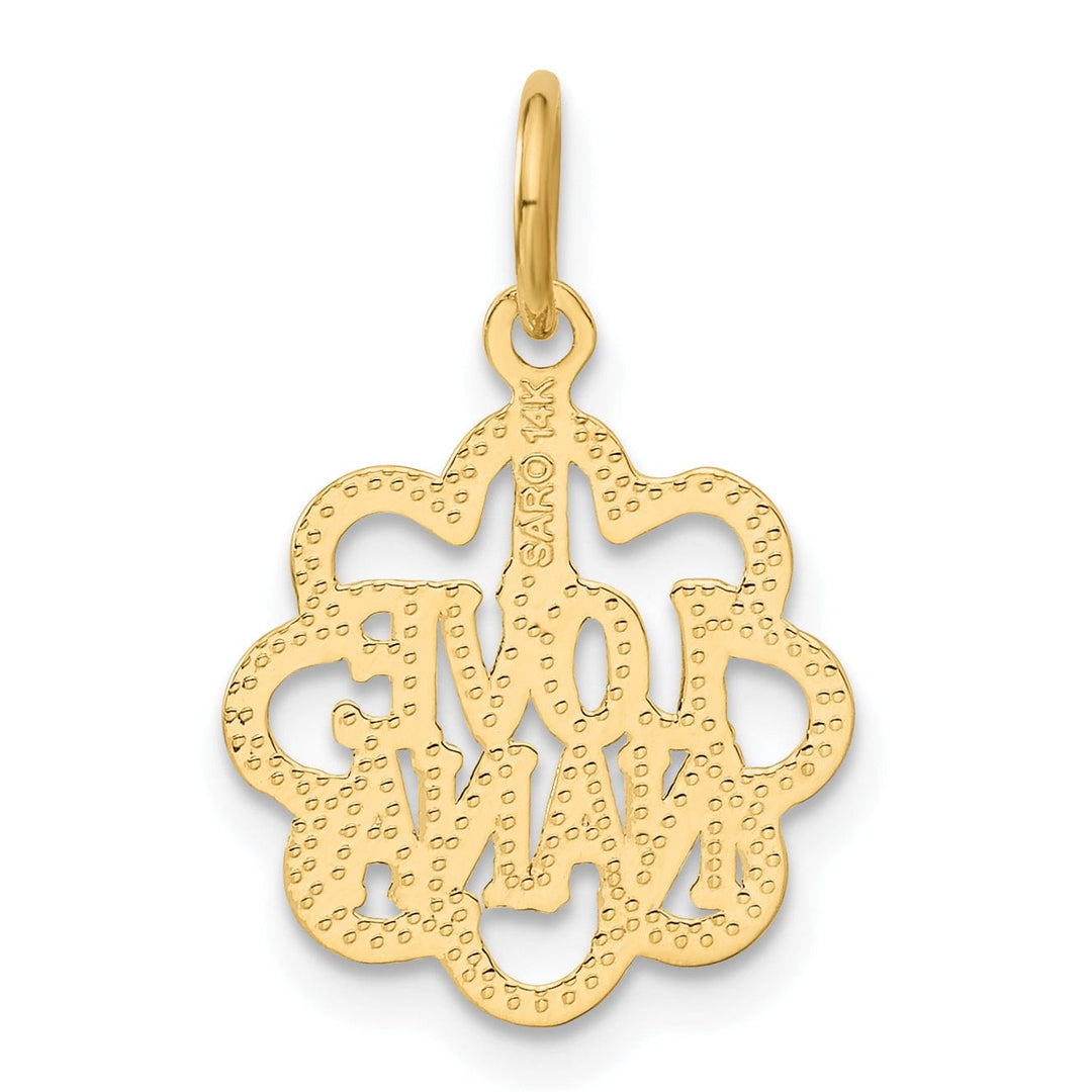 Lovely Rita's Pendants & Charms 14k Yellow Gold I Love Nana Charm Pendant