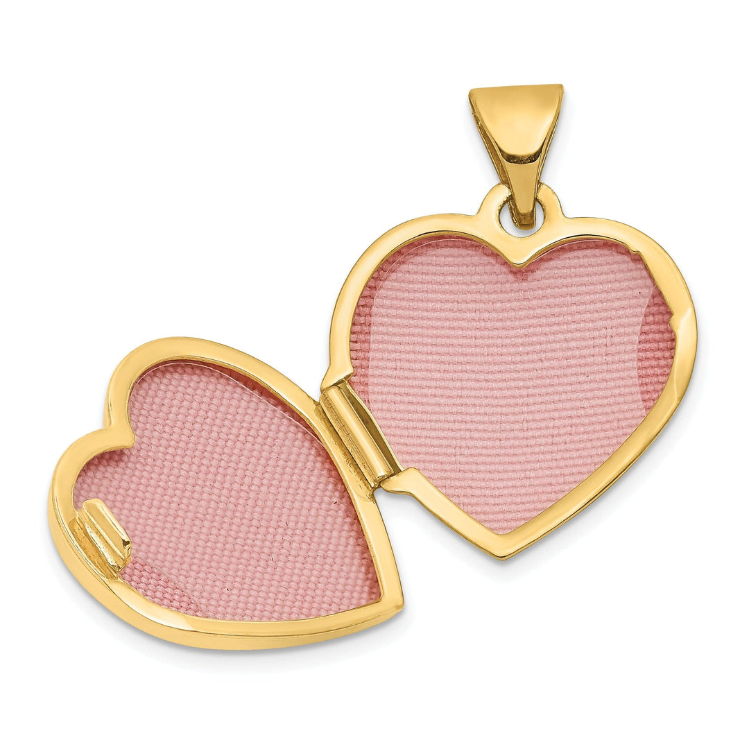 Lovely Rita's Pendants & Charms 14k Yellow Gold I Love You Heart Locket