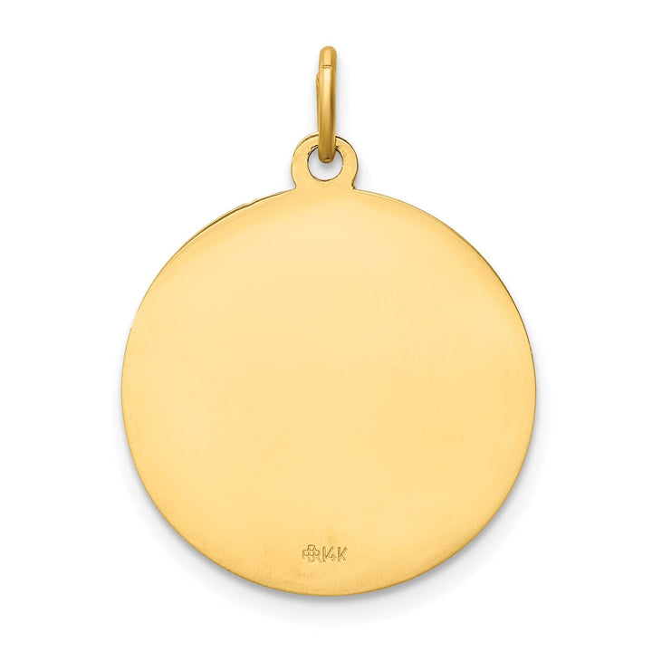 Lovely Rita's Pendants & Charms 14k Yellow Gold Infant of Prague Medal Pendant