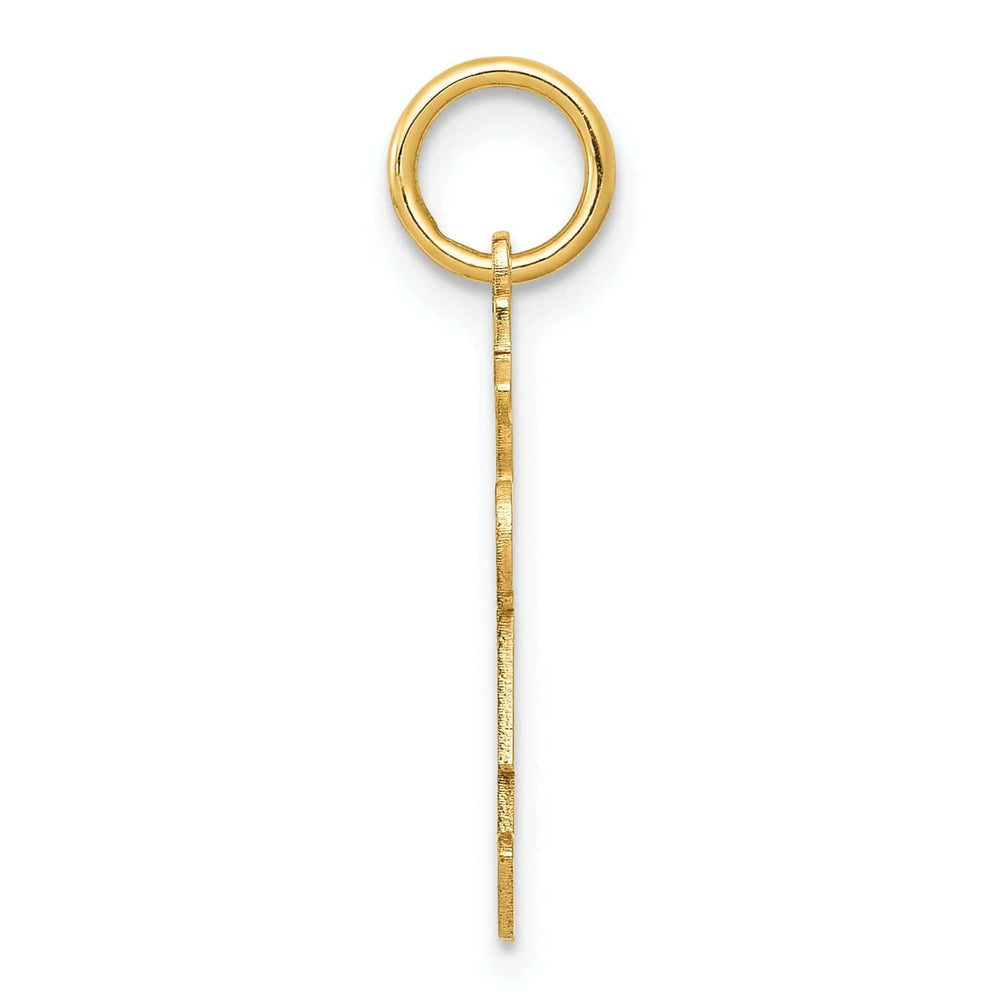 Lovely Rita's Pendants & Charms 14k Yellow Gold It's a Girl Kiss Charm