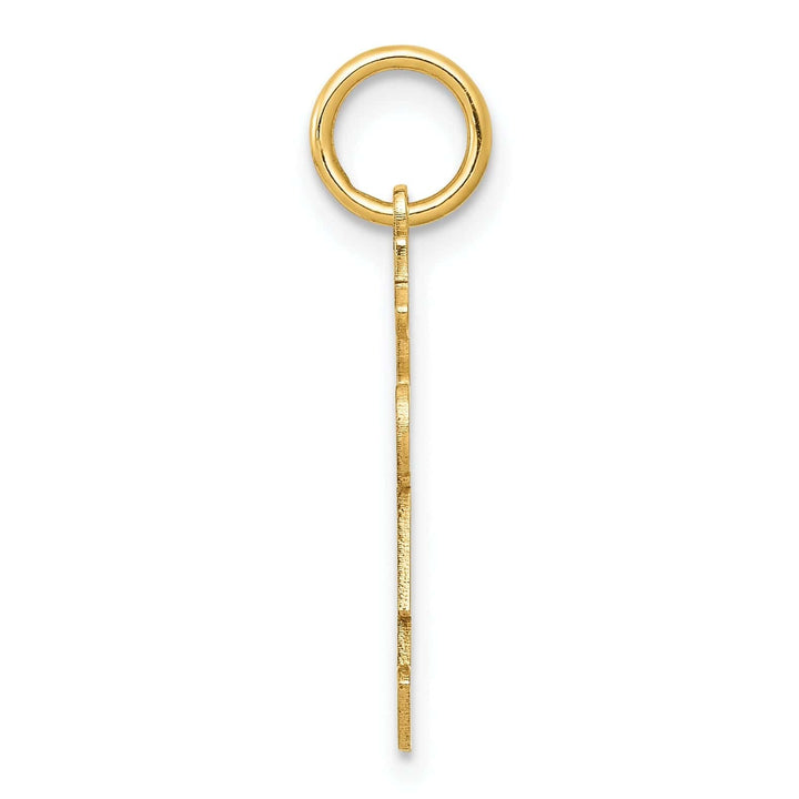 Lovely Rita's Pendants & Charms 14k Yellow Gold It's a Girl Kiss Charm