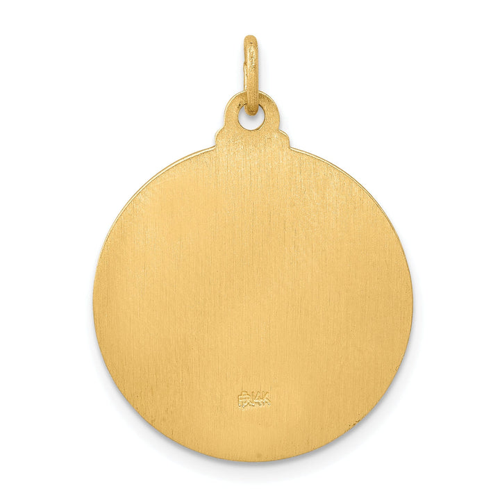 Lovely Rita's Pendants & Charms 14k Yellow Gold Jesus Medal Pendant