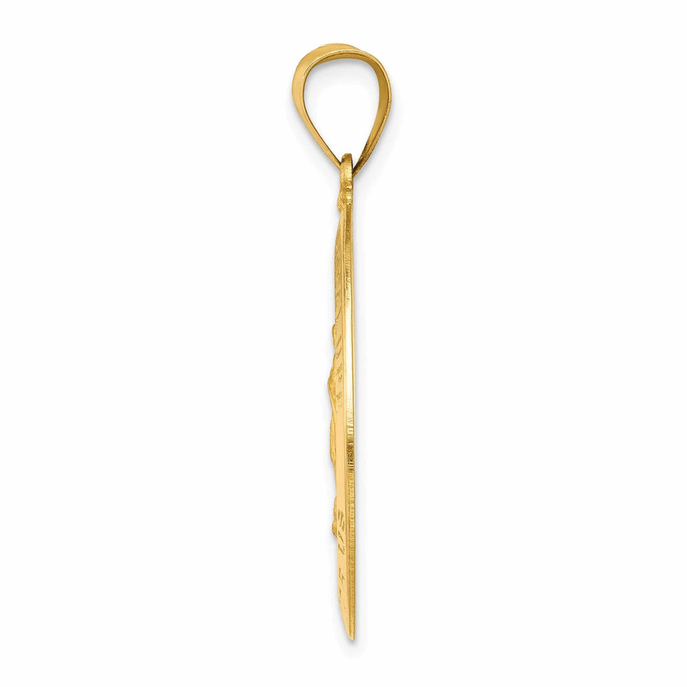 Lovely Rita's Pendants & Charms 14k Yellow Gold Lady of Guadalupe Medal