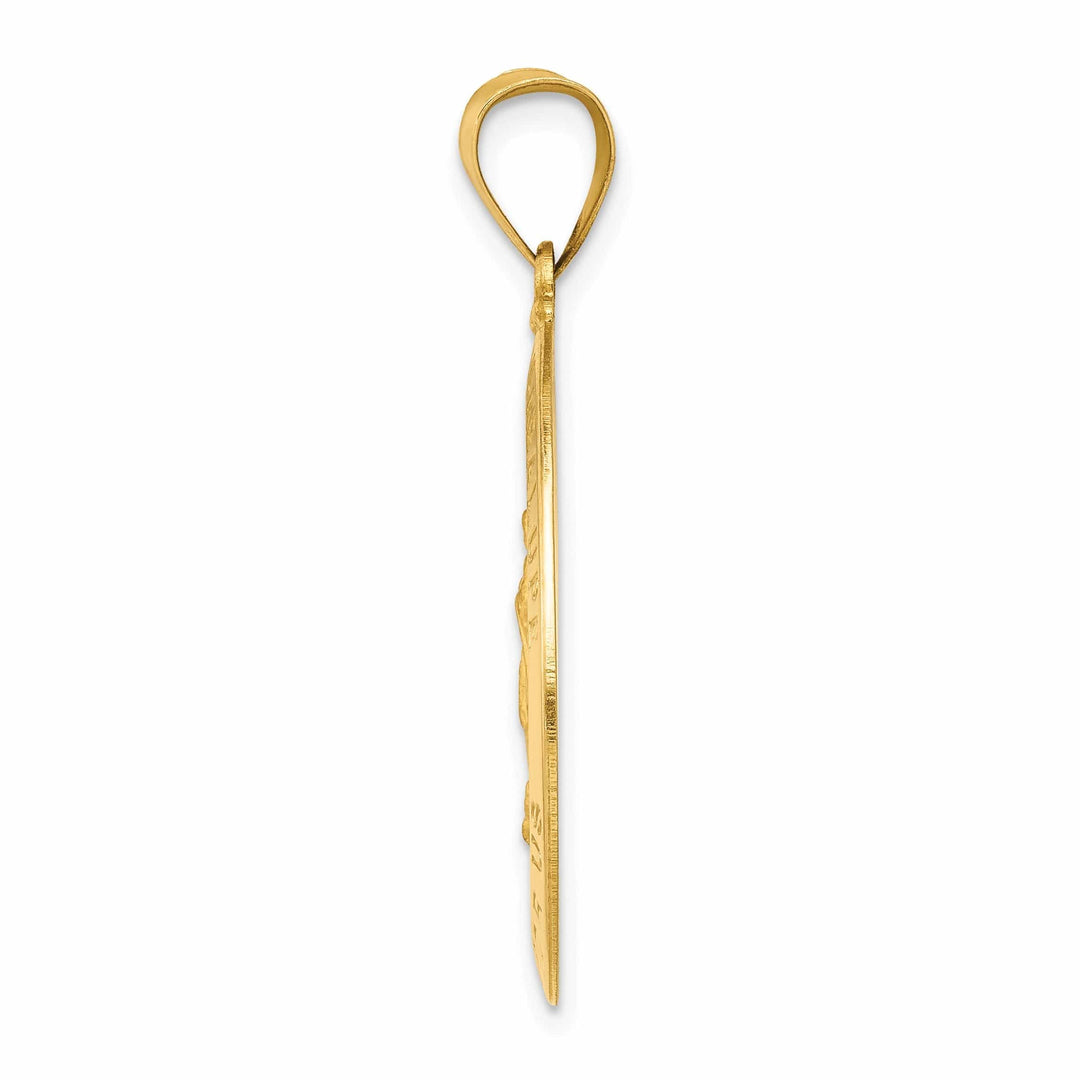 Lovely Rita's Pendants & Charms 14k Yellow Gold Lady of Guadalupe Medal