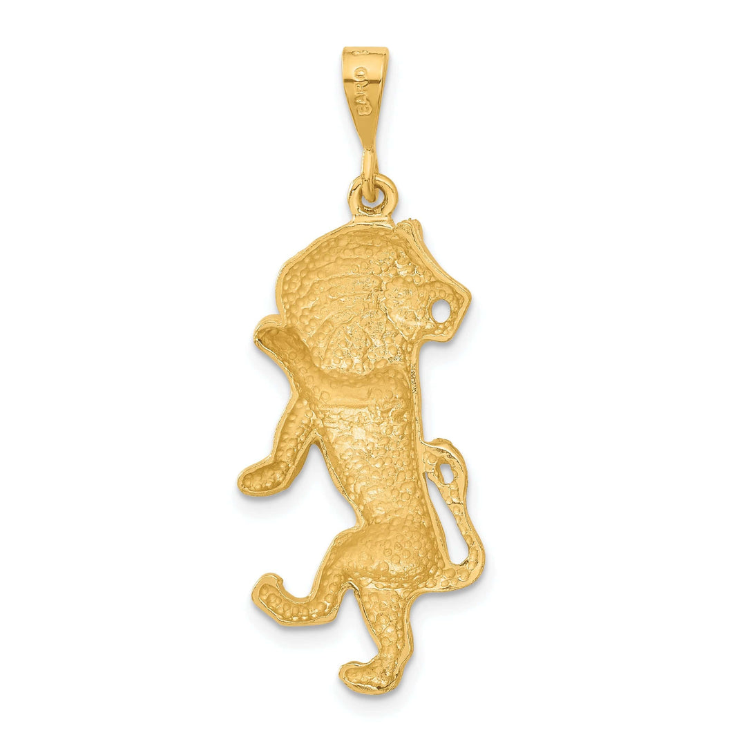 Lovely Rita's Pendants & Charms 14k Yellow Gold Leo Zodiac Charm Pendant
