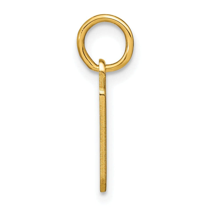 Lovely Rita's Pendants & Charms 14K Yellow Gold Lower Case Letter B Initial Charm Pendant