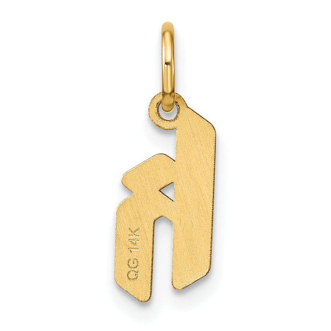 Lovely Rita's Pendants & Charms 14K Yellow Gold Lower Case Letter K Initial Charm Pendant