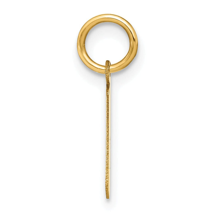 Lovely Rita's Pendants & Charms 14K Yellow Gold Lower Case Letter L Initial Charm Pendant