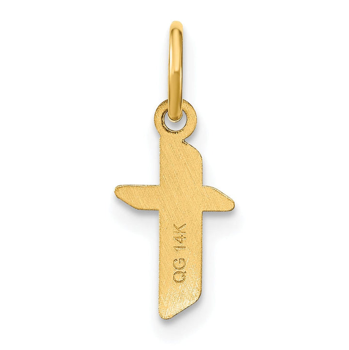 Lovely Rita's Pendants & Charms 14K Yellow Gold Lower Case Letter T Initial Charm Pendant