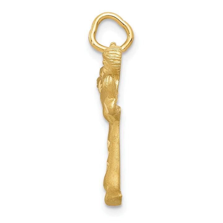 Lovely Rita's Pendants & Charms 14k Yellow Gold Male Karate Charm Pendant