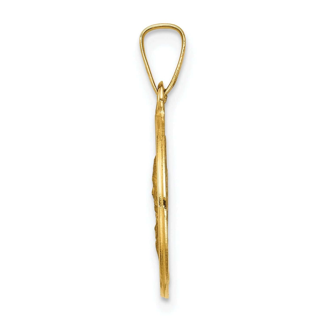 Lovely Rita's Pendants & Charms 14k Yellow Gold Matka Boska Czestochowska Medal