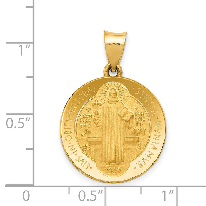Lovely Rita's Pendants & Charms 14k Yellow Gold Medal Pendant