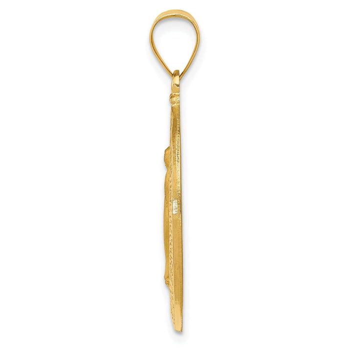 Lovely Rita's Pendants & Charms 14k Yellow Gold Miraculous Medal Oval Pendant