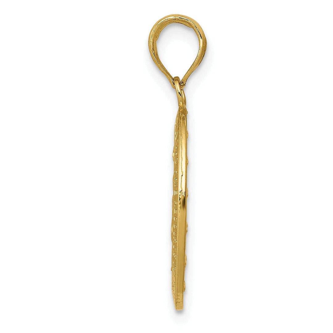 Lovely Rita's Pendants & Charms 14k Yellow Gold Miraculous Medal Pendant