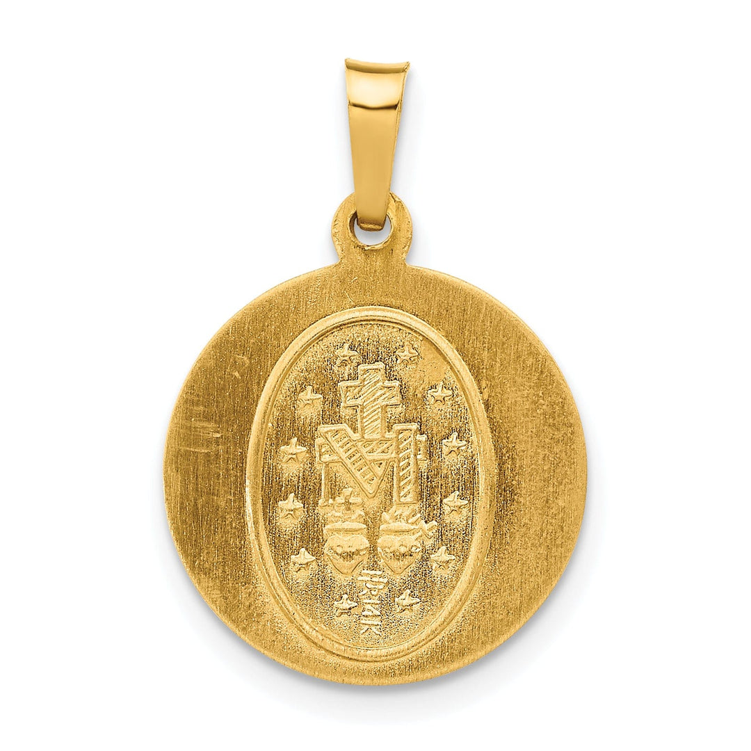 Lovely Rita's Pendants & Charms 14k Yellow Gold Miraculous Medal Pendant