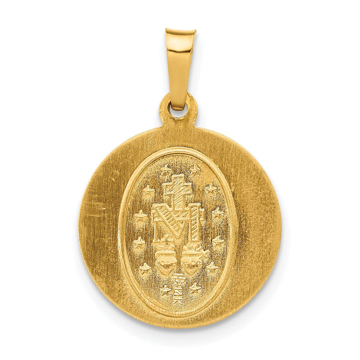Lovely Rita's Pendants & Charms 14k Yellow Gold Miraculous Medal Pendant