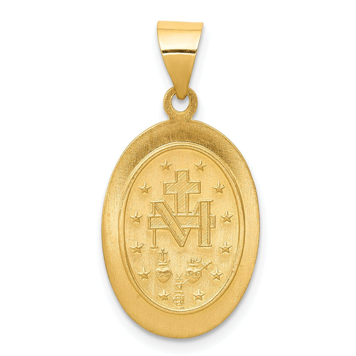 Lovely Rita's Pendants & Charms 14k Yellow Gold Miraculous Medal Pendant