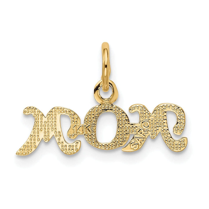 Lovely Rita's Pendants & Charms 14k Yellow Gold Mom Charm Pendant