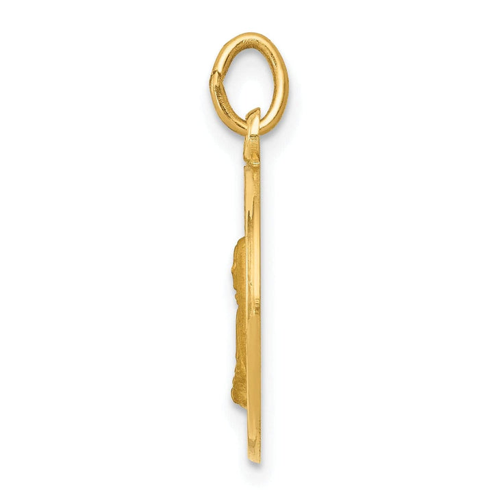 Lovely Rita's Pendants & Charms 14k Yellow Gold Mother Cabrini Medal Pendant