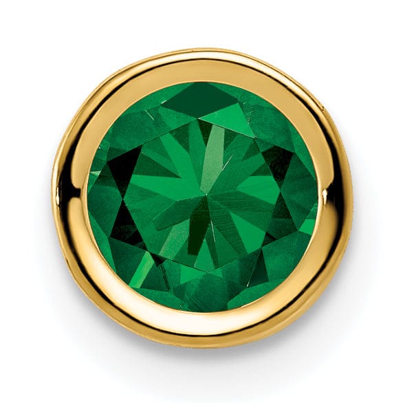 Lovely Rita's Pendants & Charms 14k Yellow Gold Mount St. Helens Bezel Pendant