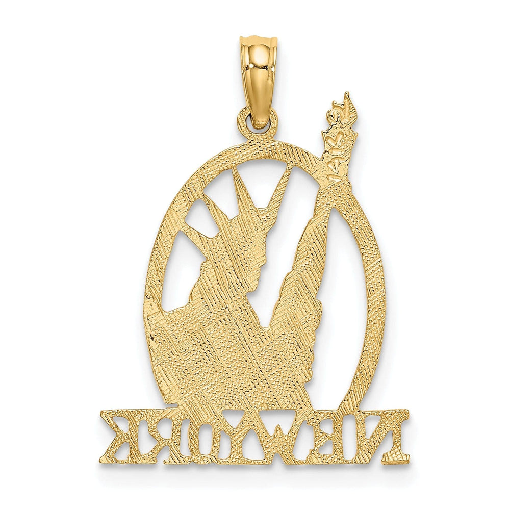 Lovely Rita's Pendants & Charms 14k Yellow Gold New York Statue of Liberty Pendant