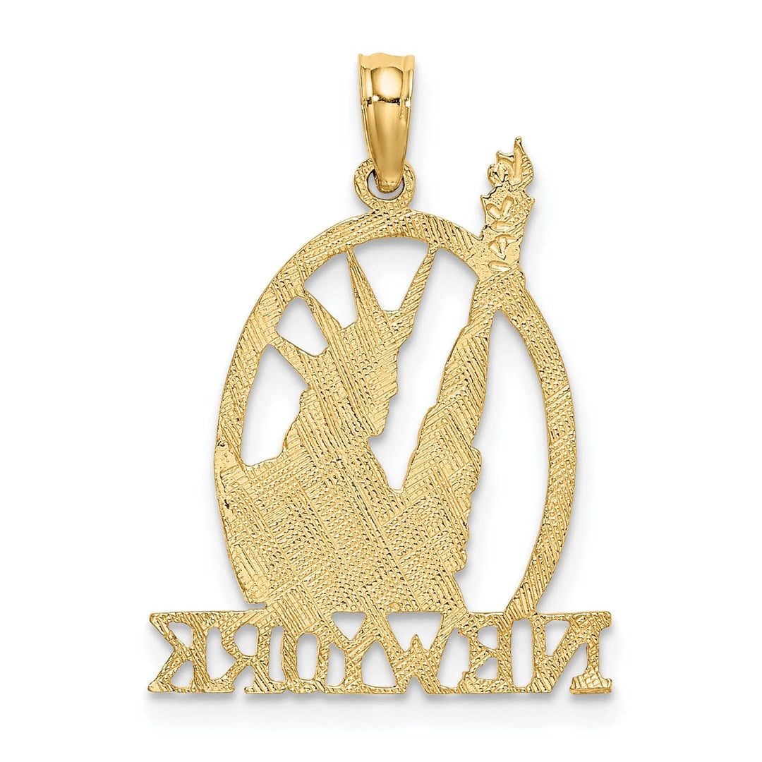 Lovely Rita's Pendants & Charms 14k Yellow Gold New York Statue of Liberty Pendant