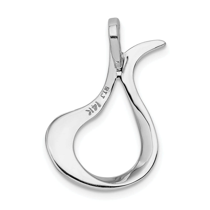 Lovely Rita's Pendants & Charms 14k Yellow Gold Omega Slide Pendant