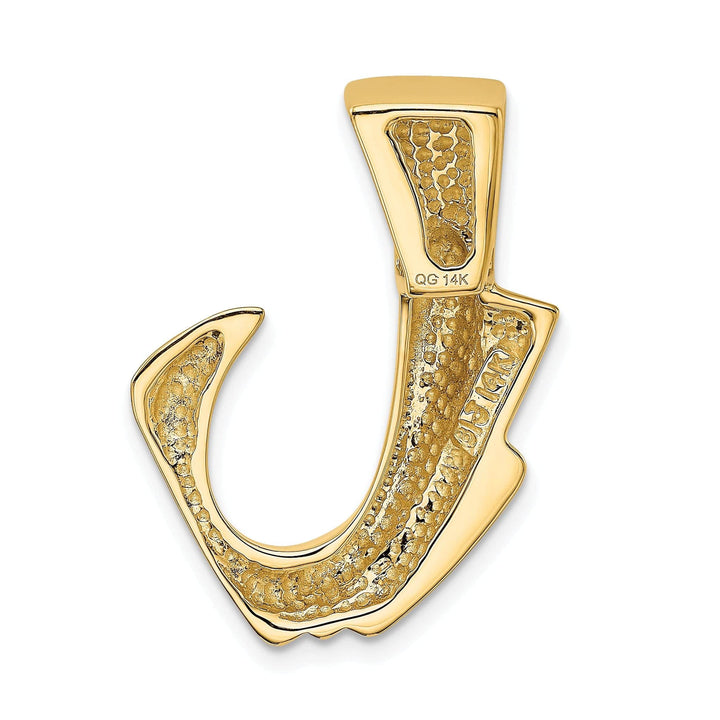 Lovely Rita's Pendants & Charms 14k Yellow Gold Omega Slide Pendant