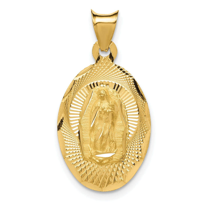 Lovely Rita's Pendants & Charms 14k Yellow Gold Our Lady of Guadalupe Pendant