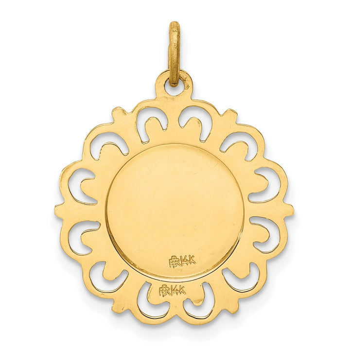 Lovely Rita's Pendants & Charms 14k Yellow Gold Our Lady of Mt. Carmel Medal