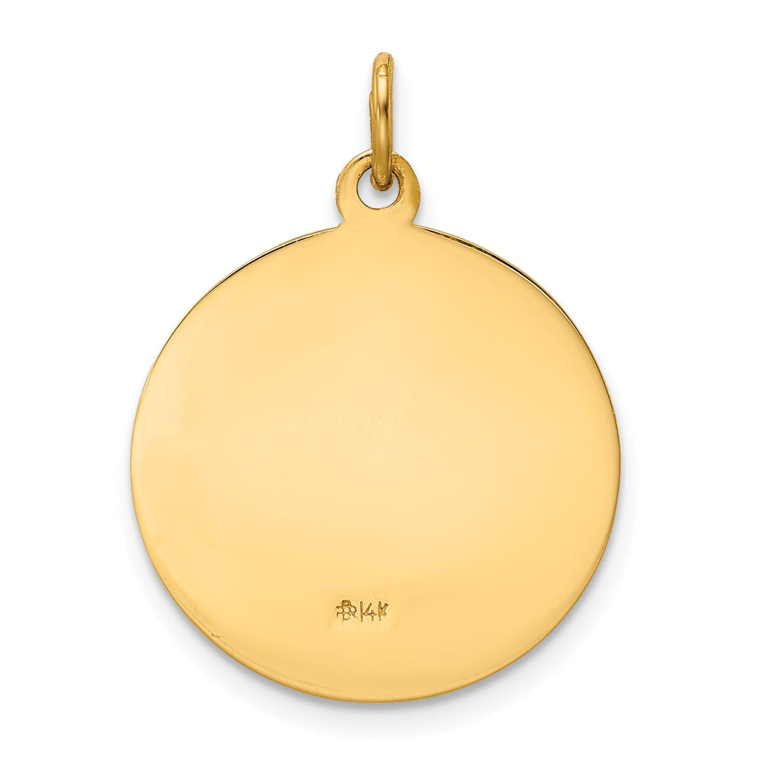 Lovely Rita's Pendants & Charms 14k Yellow Gold Our Lady of Perpetual Help Medal