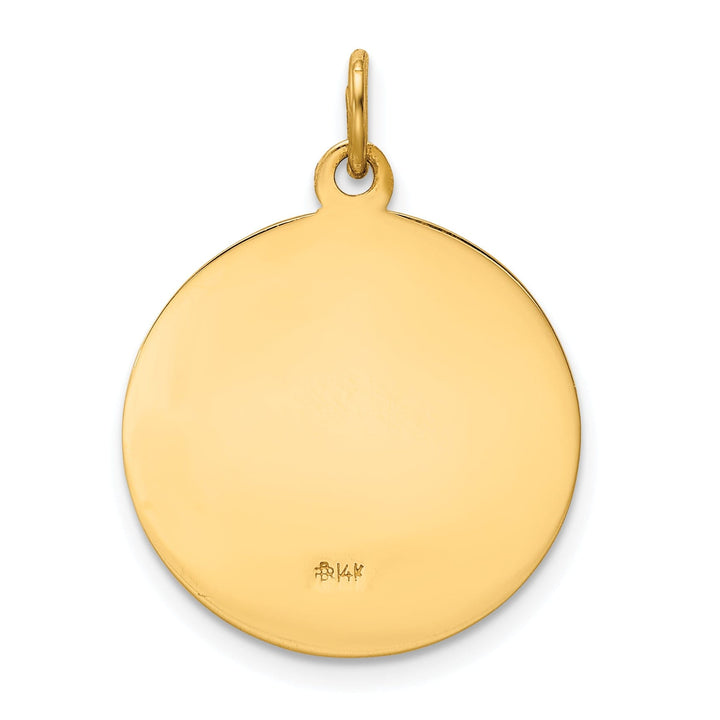 Lovely Rita's Pendants & Charms 14k Yellow Gold Our Lady of Perpetual Help Medal