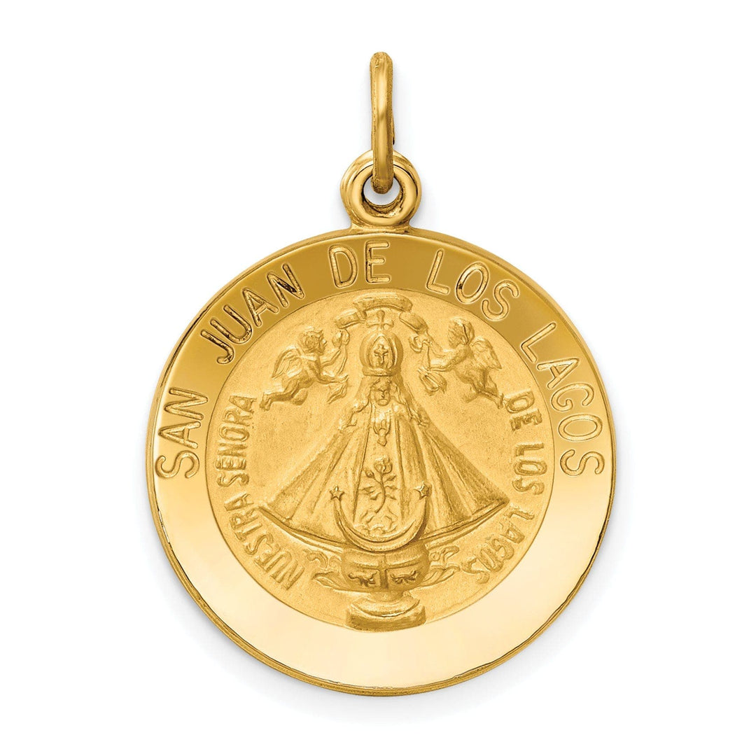 Lovely Rita's Pendants & Charms 14k Yellow Gold Our Lady of San Juan Medal